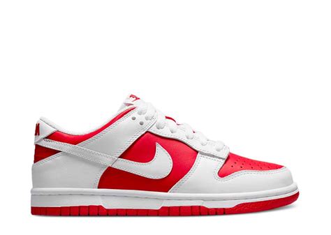 nike dunk rood wit|Nike dunk low championship red.